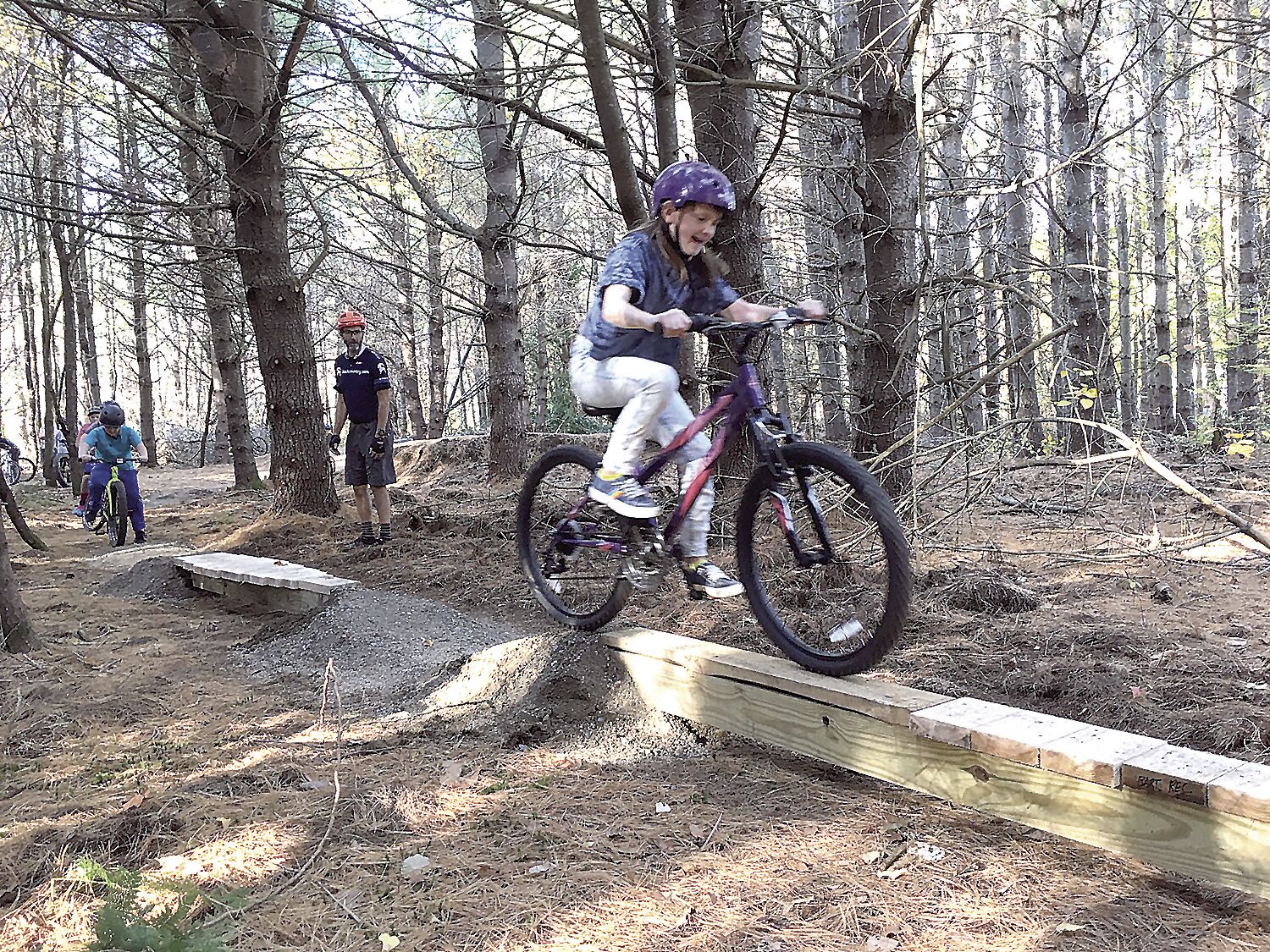 Wheel Family Fun: Bartlett Rec’s mountain biking Bears make a splash